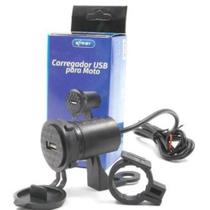 Carregador Usb 5V para Moto Knup - KP-MT05 Carregador Usb 5V para Moto Knup - KP-MT05