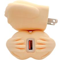 Carregador USB-A Cheeky Chargers 20W - Compatível com Todos os Dispositivos