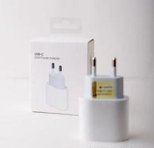 Carregador Usb-C 20W Turbo Compatível com Iphone-11-12-13-14-15-ProMax - Adaptador Tomada Fonte Turbo todos modelos