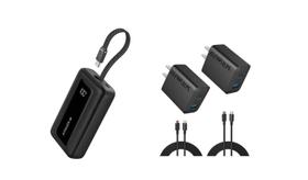 Carregador USB C Anker Power Bank de 10000 mAh e 20 W de porta dupla Carregador USB C Anker Power Bank de 10000 mAh e 20 W de porta dupla