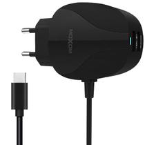 Carregador USB-C Moxom MX-HC15 com 2 USB - Preto