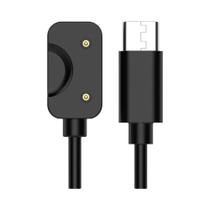 Carregador USB-C Para Smartwatch Samsung Galaxy Fit 3 SM-R390, Substituição, 1 Metro