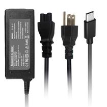 Carregador USB C Shyarweyy 45W para laptop Lenovo/HP/Dell preto