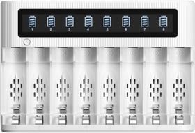 Carregador USB da EPILHAS rápido e inteligente para 8 (OITO) pilhas AA/AAA, modelo EP-860