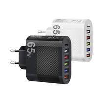 Carregador USB De 5 Portas 3.1A De Alta Velocidade PD Adaptador QC 3.0 Carregador De Parede Para