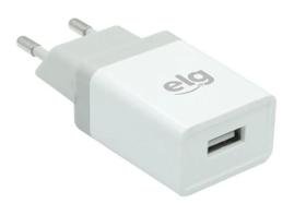 Carregador USB de Parede Bivolt e Universal Branco WC1AE ELG