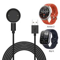 Carregador USB para Amazfit Bip 6 e Active 2 Cabo 60cm Carregador USB para Amazfit Bip 6 e Active 2 Cabo 60cm