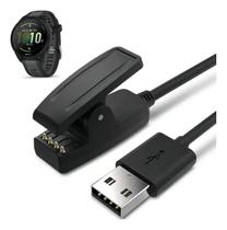 Carregador Usb Para Garmin Forerunner 230 Cabo Base Clip