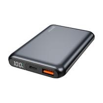 Carregador USB Portatil 10000mAh, Cinza Espacial, PB10K20WSG, GEONAV GEONAV
