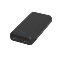 Carregador USB portatil 20000mAh, Preto, CB144 MULTILASER