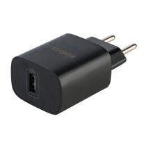 Carregador USB Proteção Contra Surto EC1 Fast Preto Intelbras Carregador USB Proteção Contra Surto EC1 Fast Preto Intelbras