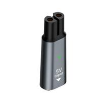 Carregador USB Tipo C 5V para Barbeador Philips OneBlade (QP2724, QP2834, QP1424, QP1924, QP4631)