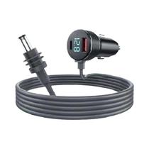Carregador USB Tipo C Para Carro 12V-24V Com Voltímetro À Prova d'Água E Cabo De Extensão De 2M Para Carregador USB Tipo C Para Carro 12V-24V Com Voltímetro À Prova d'Água E Cabo De Extensão De 2M Para