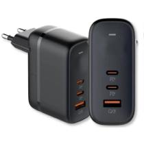 Carregador UsbC Super Turbo 65W GaN Pd Pps Compativel Celular, Notebook e Drones Carregador UsbC Super Turbo 65W GaN Pd Pps Compativel Celular, Notebook e Drones