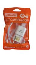 Carregador v8 lehmox le-522 3.1a micro