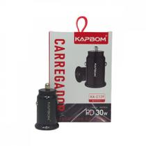 Carregador Veicular 12v entrada TIPO-C 30W