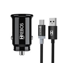 Carregador Veicular 18w para Moto E13 E20 E22 E30 E32 E40