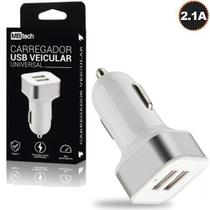 Carregador veicular 2.1a c/2 entradas usb mb52056 mbtech Carregador veicular 2.1a c/2 entradas usb mb52056 mbtech