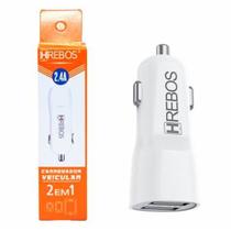 Carregador veicular 2em1 hs-80