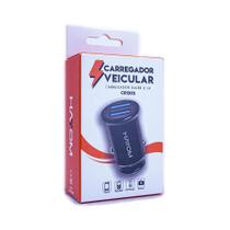 Carregador veicular 2usb 2.1a - cr1202