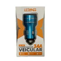 Carregador Veicular 3.4A Le-531 Lelong - Sem Cabo