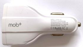 Carregador veicular 3 portas 2 USB c/ QC 3.0 + 1 USB-C - Mobplus Carregador veicular 3 portas 2 USB c/ QC 3.0 + 1 USB-C - Mobplus