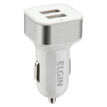Carregador Veicular Automotivo 12v Com 2 Saídas Usb 5v 2.1a Carregador Veicular Automotivo 12v Com 2 Saídas Usb 5v 2.1a