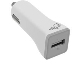 Carregador Veicular Carga Rápida Universal - Entrada USB ELG Evolution CC1SBR Carregador Veicular Carga Rápida Universal - Entrada USB ELG Evolution CC1SBR