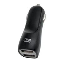 Carregador Veicular com 2 Saídas USB I2GO Carregador Veicular com 2 Saídas USB I2GO