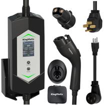 Carregador Veicular Elétrico Portátil KingVlotix 40A 240V com Cabo de 7,5 m para Tesla Carregador Veicular Elétrico Portátil KingVlotix 40A 240V com Cabo de 7,5 m para Tesla