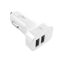 Carregador Veicular ELG, CC2S, 12-24V, 2 Portas USB 5V 2.1A, Proteção Antichamas Carregador Veicular ELG, CC2S, 12-24V, 2 Portas USB 5V 2.1A, Proteção Antichamas