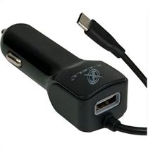 Carregador Veicular Flexgold 1 Usb Com Cabo Tipo C 21A Preto Xc-Usb-C Carregador Veicular Flexgold 1 Usb Com Cabo Tipo C 21A Preto Xc-Usb-C