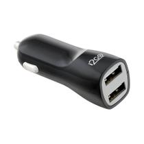 Carregador Veicular I2GO com 2 Saídas USB Preto