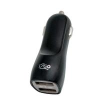 Carregador Veicular I2GO com 2 USB Preto Carregador Veicular I2GO com 2 USB Preto