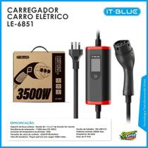 Carregador Veicular ItBlue 3,5kW Tipo 2 Bivolt Para Carro Elétrico