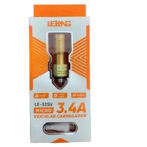Carregador Veicular Lelong LE-525 Carregador Veicular Lelong LE-525