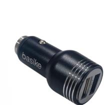 Carregador Veicular Metaçico Universal para Smartphone 2 USB 3,4A Basike