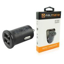Carregador Veicular Micro MaisMania USB Dual USB 2.1A - MM766 Carregador Veicular Micro MaisMania USB Dual USB 2.1A - MM766