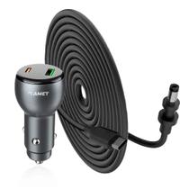 Carregador Veicular para Starlink Fastcar 65W com Cabo 3MTS - 2114 Preto 12 VOLTS