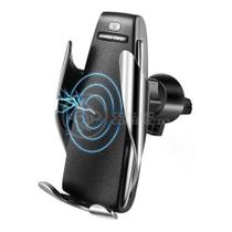 Carregador Veicular por Indução Sem Fio Wireless Suporte Automático com Sensor 10w Qi S5 - Smart Sensor