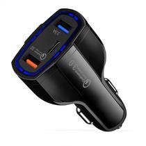 Carregador Veicular QC3.0 2xUSB + 1xTipo C