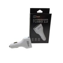 Carregador Veicular Qualcomm 3.0 Quick Charger 4 Portas USB Carregador Veicular Qualcomm 3.0 Quick Charger 4 Portas USB