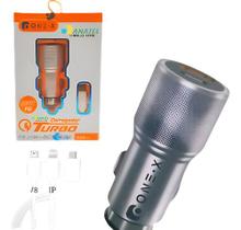 Carregador Veicular Rápido Turbo Ip 4.8a Max Onex