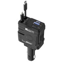 Carregador Veicular Retratil Usb Turbo Carro Caminhao Carreta Tela Carga Rapida Celular Smartphone Telefone