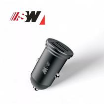 Carregador Veicular SW 2 Saidas USB 2.4A Max SW1144