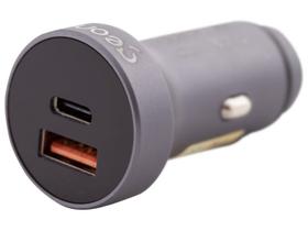 Carregador Veicular Turbo 38W USB-A USB-C - Superpower Duo Geonav CH38PDQC