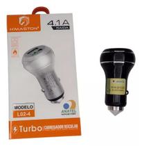 Carregador Veicular Turbo 4.1a C/ Entrada Dupla Usb 24w