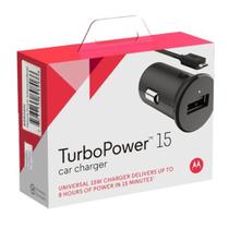 Carregador veicular Turbo Power 15, Micro USB v8 Carregador veicular Turbo Power 15, Micro USB v8