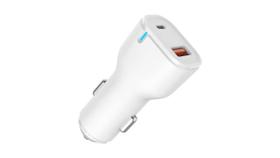 Carregador Veicular Ultra Charge Tipo C 1Usb-Branco VQ-C08 Carregador Veicular Ultra Charge Tipo C 1Usb-Branco VQ-C08