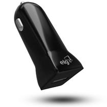 Carregador Veicular Universal com 1 Saída USB 1A Preto - ELG